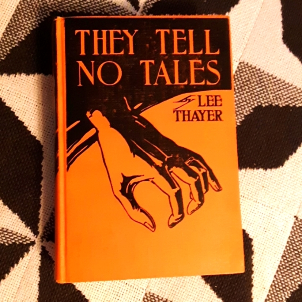 They Tell No Tales 1930's vintage book